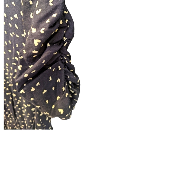 Banana Republic Petite Puff Sleeve Cotton-Blend Dress - Picture 3 of 5